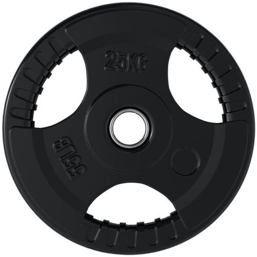 DISCO DE GOMA 3 AGARRES 25KG TRI GRIP