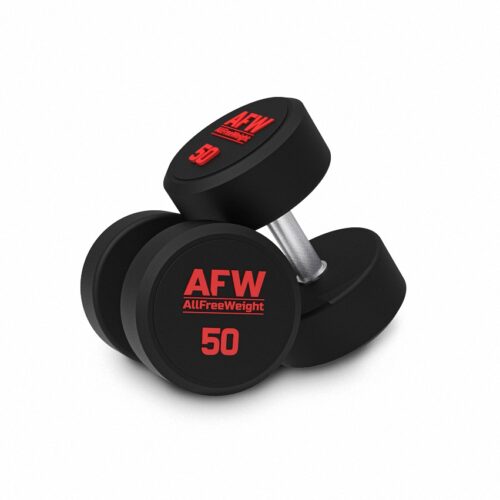 MANCUERNAS REDONDAS 50KG GOMA R (PAR) AFW