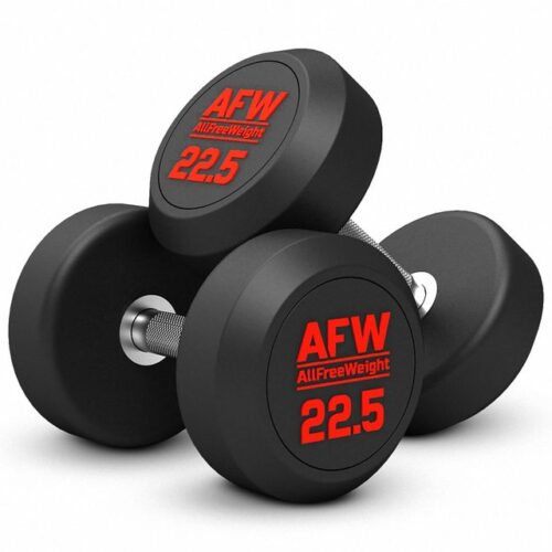 MANCUERNAS REDONDAS 22.5KG GOMA R PLUS (PAR) AFW