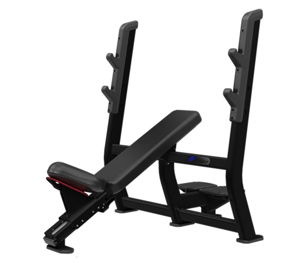 BANCO INCLINADO OLIMPICONP, BENCH, OLYMPIC INCLINE - Equipa Tu Gym