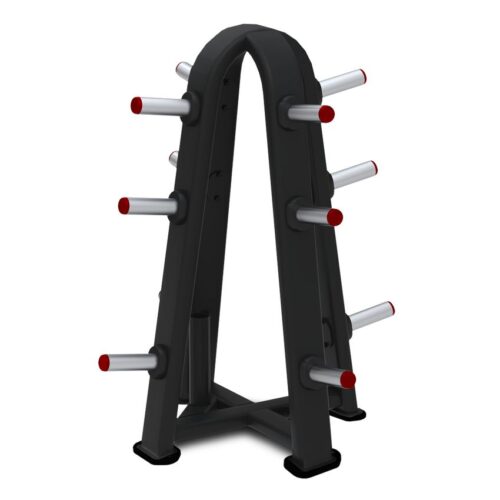 RACK DISCOS - NP TREE 4 SIDES W/OLYMPIC BAR HOLDER