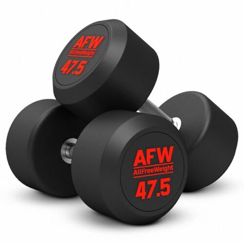 MANCUERNAS REDONDAS 47.5KG GOMA R PLUS (PAR) AFW
