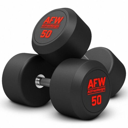 MANCUERNAS REDONDAS 50KG GOMA R PLUS (PAR) AFW