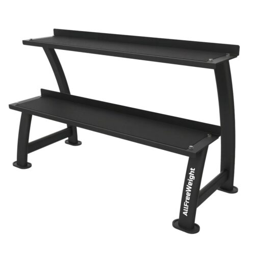 RACK DE KETTLEBELLS AFW 2 BANDEJAS (TUBO OVAL)