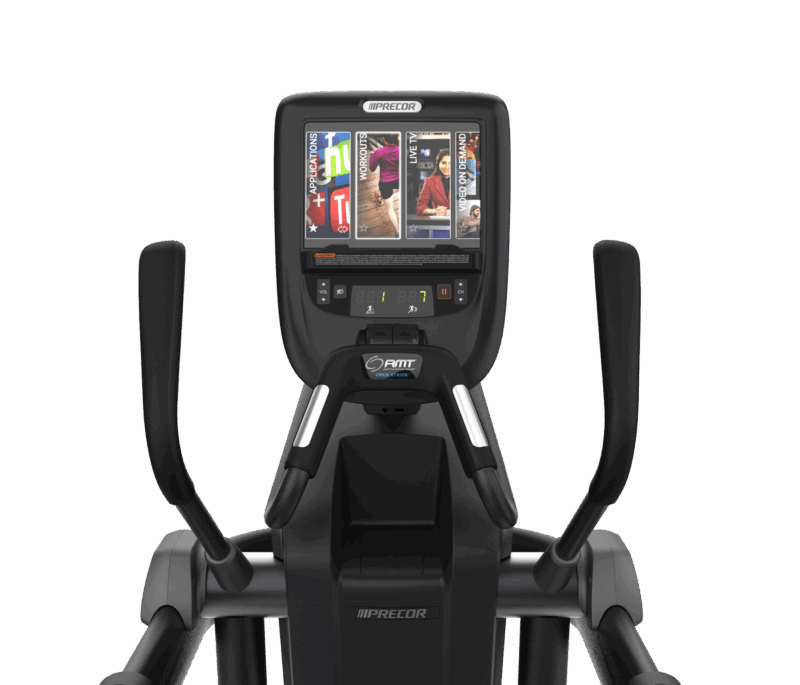 AMT 865 ADAPTIVE MOTION TRAINER, OPEN STRIDE™ P62 CONSOLE W/ MEDIA ADAPTER - 10" TOUCHSCREEN/TV, USB/AUDIO BG