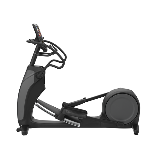 EFX 863 ELIPTICA CONVERGING, BRAZOS FIJOS P62 CONSOLE W/ MEDIA ADAPTER - 10" TOUCHSCREEN/TV, USB/AUDIO BG