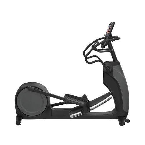 EFX 863 ELIPTICA CONVERGING, BRAZOS FIJOS P62 CONSOLE W/ MEDIA ADAPTER - 10" TOUCHSCREEN/TV, USB/AUDIO BG