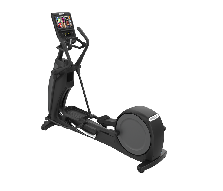 EFX 865 ELIPTICA CONVERGING, BRAZOS MOVILES P62 CONSOLE WITH PREVA - 10" TOUCHSCREEN/TV, USB/AUDIO BG