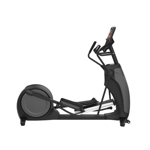 EFX 665 ELIPTICA ADJUSTABLE, BRAZOS MOVILES P62 CONSOLE WITH PREVA - 10" TOUCHSCREEN/TV, USB/AUDIO BG