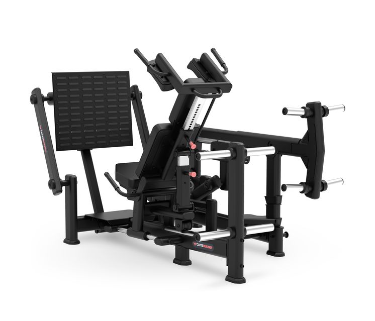 GLUTEBUILDER GPL0604 GLUTE PRESS W/ BLACK UPHOLSTERY