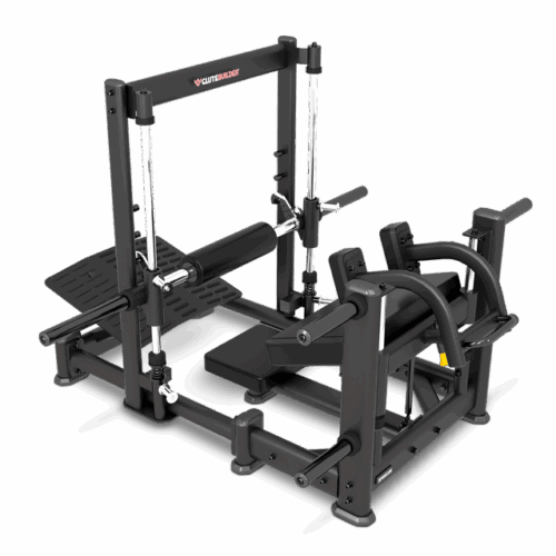 GLUTEBUILDER GPL0612 ELEVACION DE CADERA ELITE W/BLACK UPHOLSTERY BKP