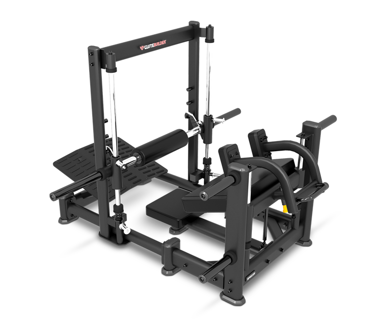 GLUTEBUILDER GPL0612 ELEVACION DE CADERA ELITE W/BLACK UPHOLSTERY BKP