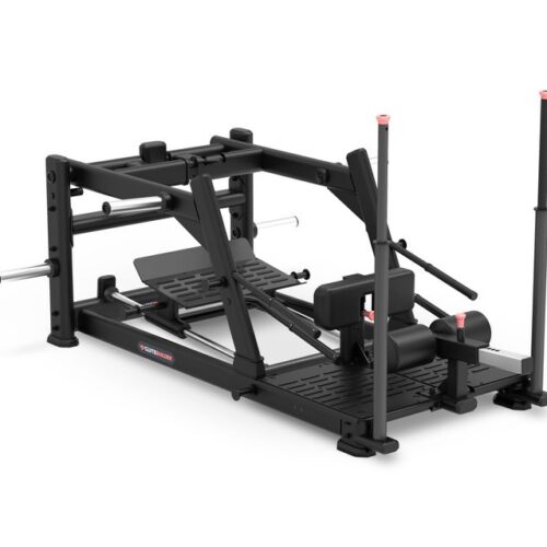 GLUTEBUILDER GPL0625, GLUTE LUNGE W/BLACK UPHOLSTERY