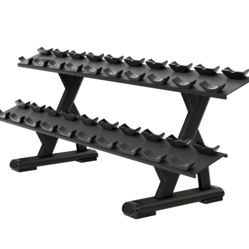 Discovery Dumbbell Rack De 2 Niveles Para 10 Pares DBR0812