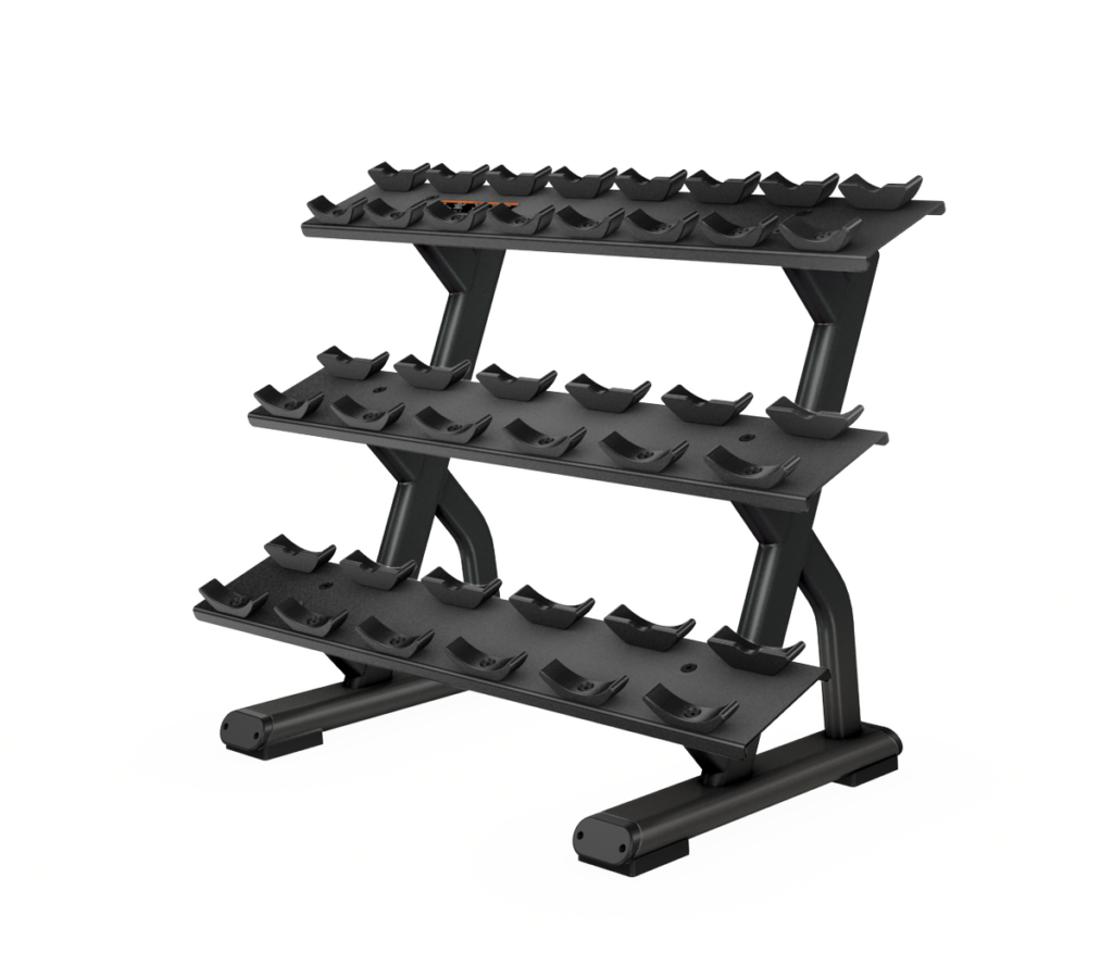 Discovery Dumbbell Rack De 3 Niveles Para 10 Pares DBR0814