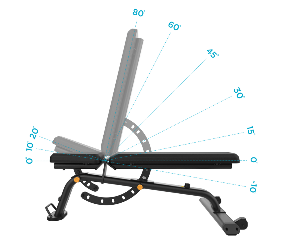 Vitality Banco Plano Reclinable VBR6117