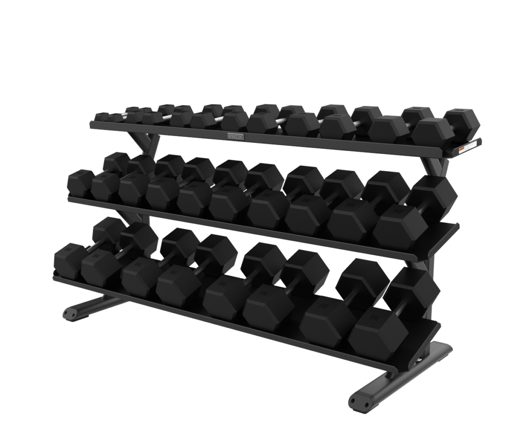 Vitality Dumbbell Rack De 3 Niveles Para 15 Pares VBR6805